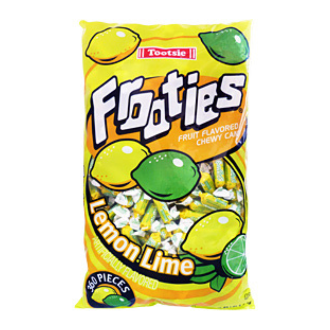 Lemon Lime Frooties - Tootsie Roll Chewy Candy - 360 Piece Count ...